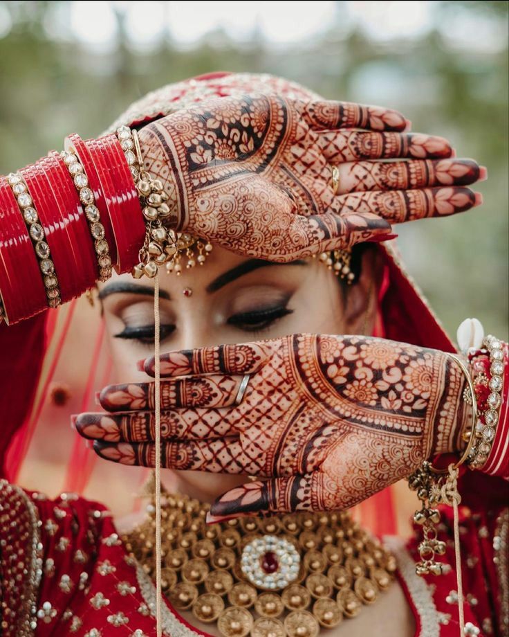 Hyderabad Mehandi Artist Bridal Design Showcase